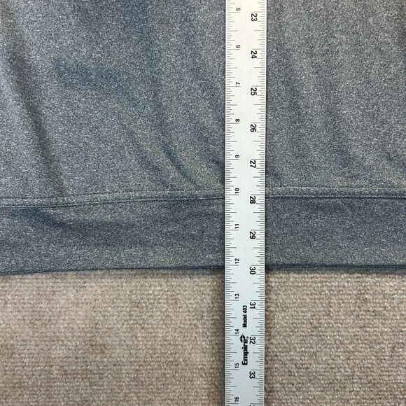 Normal Brand Performance 1/4 Zip Mens 2XL Gray Pullover Stretch Long Sleeve Mock - Picture 8 of 10